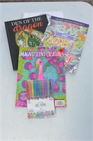 Adult Coloring Books and Gel Pens