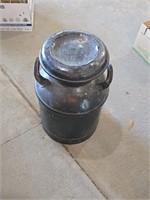 Milk can, small hole on bottom