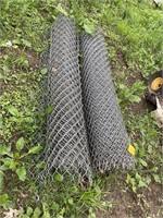 2 Rolls of Chain link fencing 6' tall