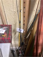 Lot of Fishing Poles