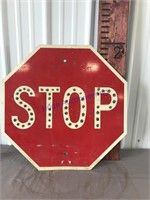 Stop sign - tin