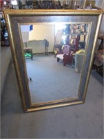 Framed Beveled Mirror