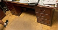 Kimble 7 drawer desk