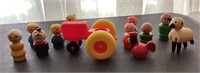 Fisher-Price little people, animals, tractor