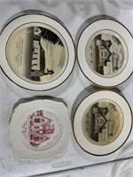 Antique Church Plates from Missouri Churches-OLD