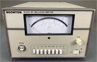 Boonton 92EA RF Millivoltmeter & 91-12F Probe