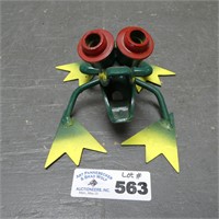 Metal Art Frog Figure Paperweight