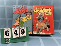 (2) 10¢ Charlie McCarthy Comic Books