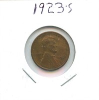 1923-S Lincoln Wheat Cent