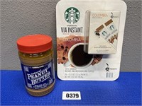 Starbucks Via Instant Coffee, Peanut Butter