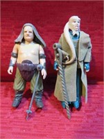 1980's Lot 2 Star Wars Figures Rancor Bib Fortuna