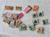 Vintage Lot Of Stamps India & South America 1950'S