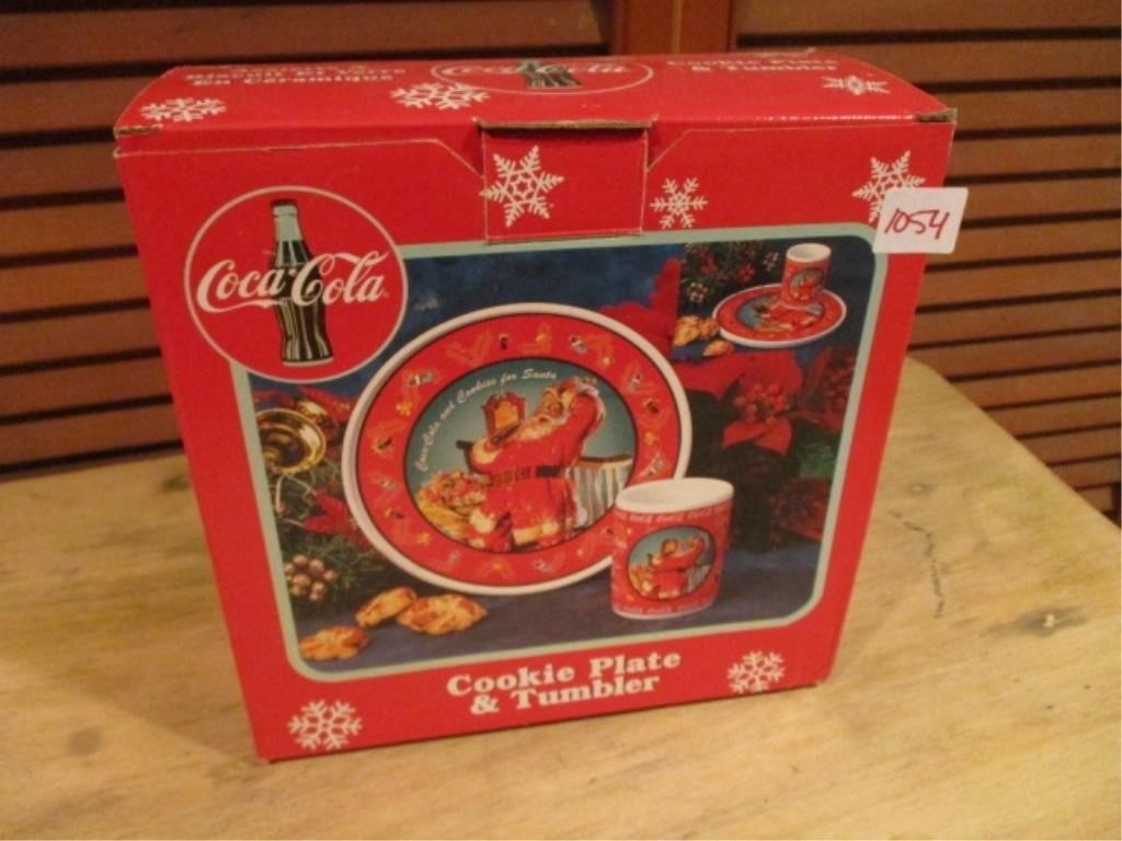 Coca cola dish set