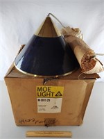 Vintage Honeycomb Light Moe Light Unused