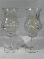 Pair of Mantle Candle Holders