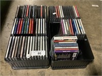2 CD Organizers With Various CD’s.