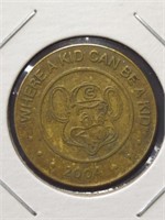 Chuck e. Cheese 2004 token