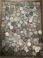 Approximately 4 Pounds of Mostly War Nickels