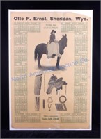 1916-1917 Otto Ernst Advertising Calendar