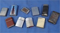 10 Vintage Lighters-USA Lite, Braemar Farms