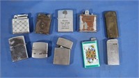 10 Vintage Lighters-Ronson, Kalan, Ascot, Korea,