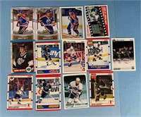 13-mixed Wayne Gretzky hockey cards