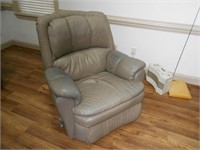 Lane Recliner Gray/Tan Color