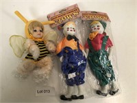 Lot of Porcelain Dolls