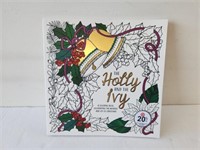 The holly and the ivy coloring book 10x10in