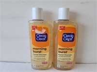 2 clean and Clear facial cleansers 8oz