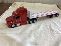 Semi and flat bed trailer