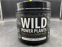 Wild power plants protein powder - 16oz - vanilla