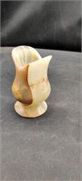 Alabaster Vase. 4" Tall good condition