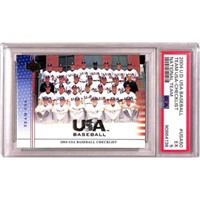 2004 Ud Team Usa Baseball Psa 5