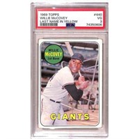 1969 Topps Willie Mccovey Psa 3