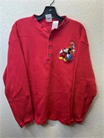 Y2K Disney Thermal Mickey & Goofy Shirt