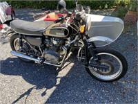 Yamaha XS 650 with home built side car