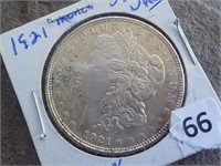 1921 Morgan silver Dollar UNC