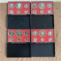 Group of 1970's US Proof Sets