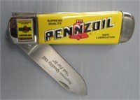 Franklin Mint Pennzoil advertising knife.