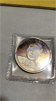 JFK / Marilyn silver round