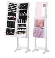 Nicetree Jewelry Cabinet with Full-Length Mirror