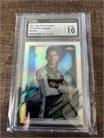 2021 Chrome Refractor Christian Lundgaard CSG 10