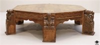 Large Balinese Carved Coffee Table