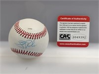 Scott Rolen Signed Baseball CAS COA Rawlings OL