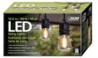 FeitElect 48ft LED Filament String Light Set READ