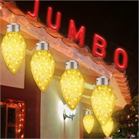 Baquler 16ct Jumbo C9 C7 Christmas Lights 48ft