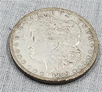 1889-0 Morgan Silver Dollar