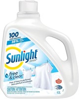 Sunlight Free and Clear Liquid Detergent