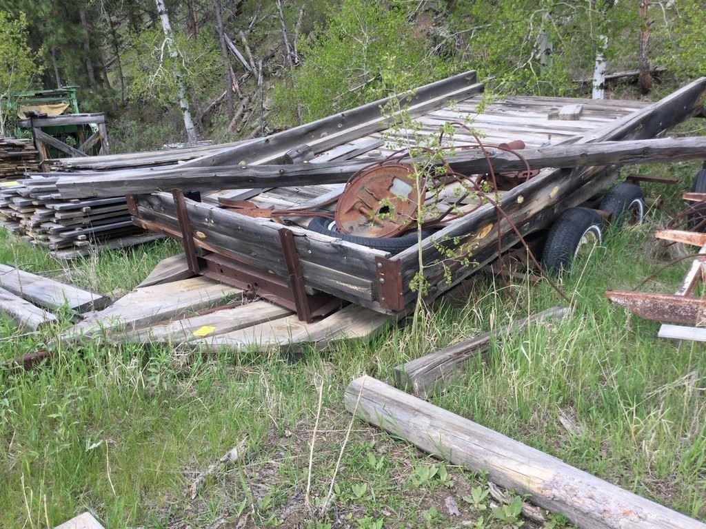 SHOP BUILT TRAILER